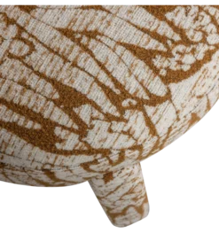 Fotel UPKE 76 cm szary brązowy