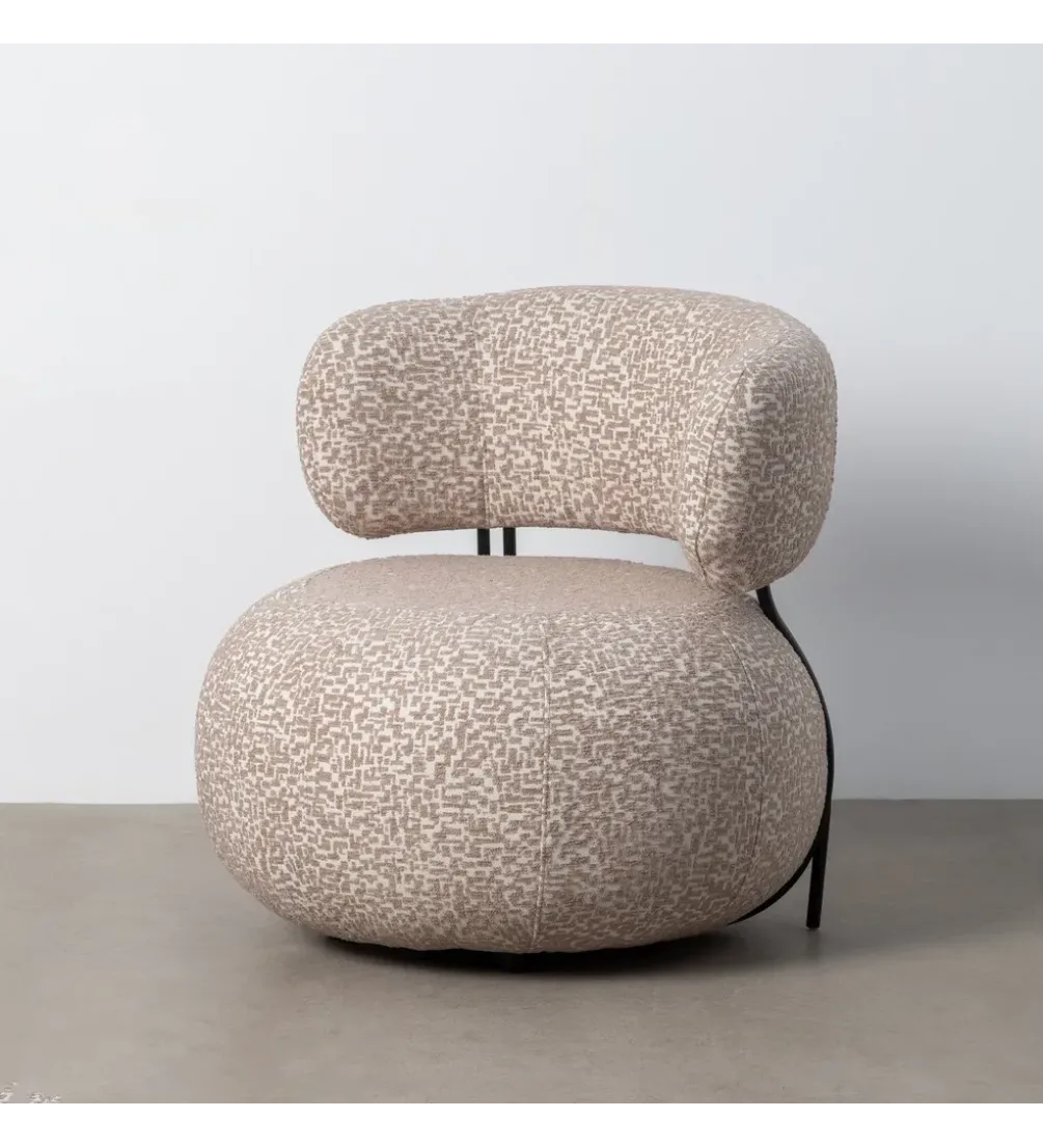 Fotel URATA 75 cm beige