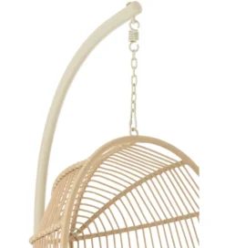 Fotel wiszący EGGA 195 cm beżowy
