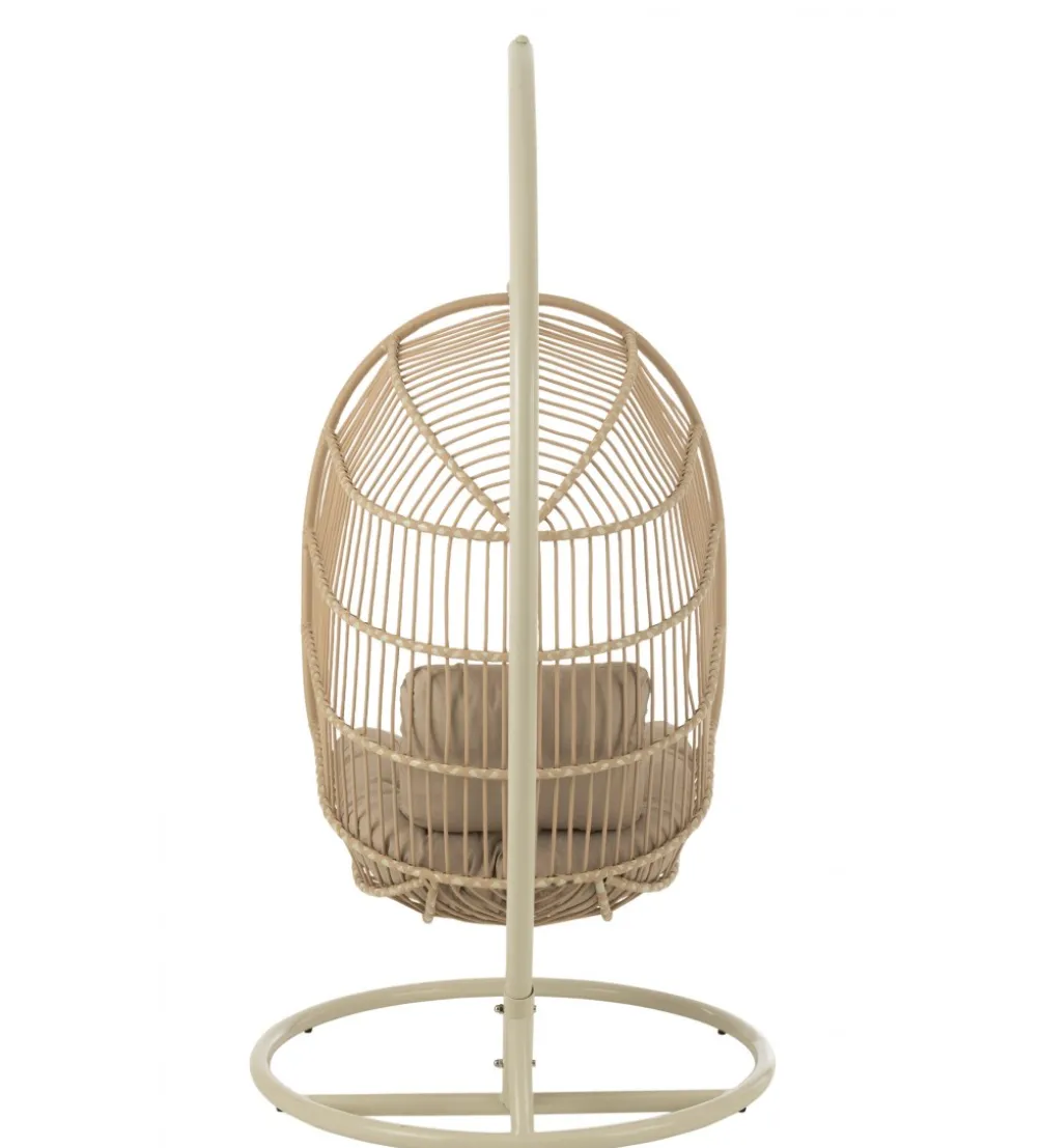 Fotel wiszący EGGA 195 cm beżowy
