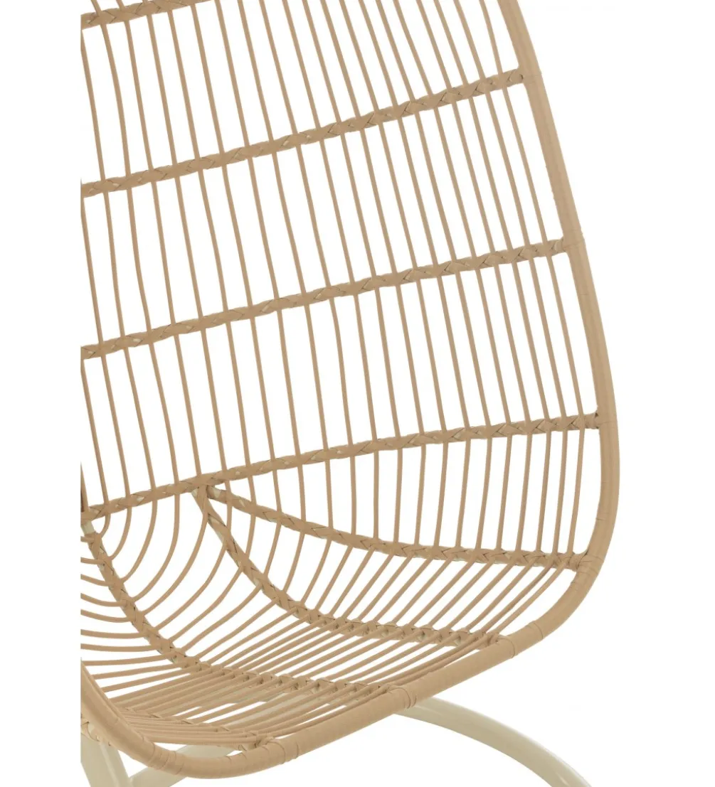 Fotel wiszący EGGA 195 cm beżowy