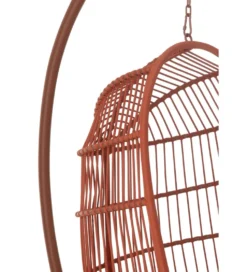 Fotel wiszący EGGA 195 cm czerwony