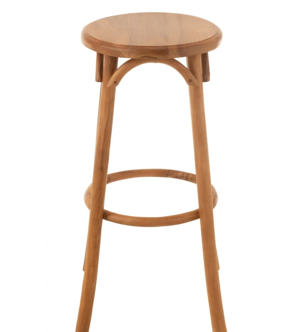 Hoker ALI naturalny drewno teak