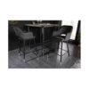 Hoker barowy ETIENNE Paris antracytowy