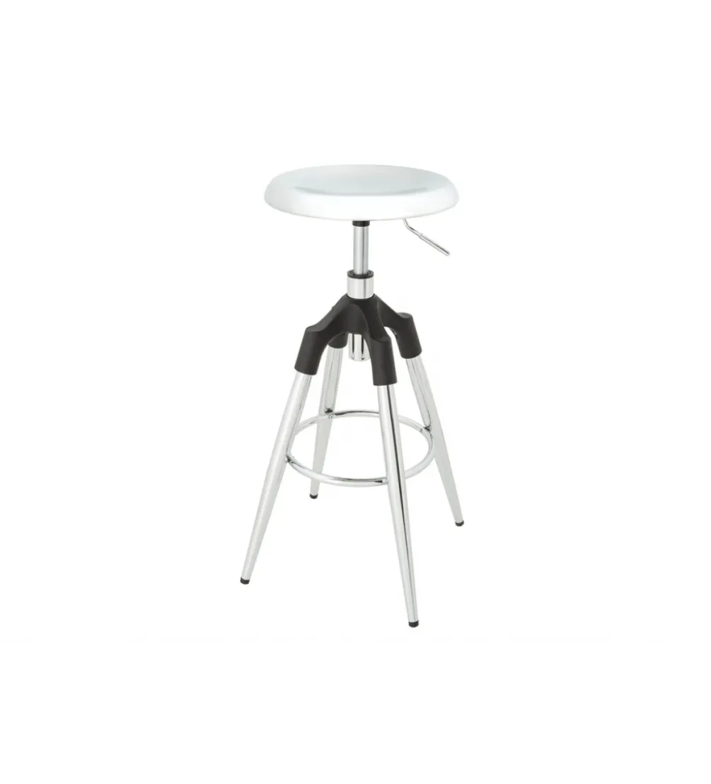 Hoker INDUSTRIAL chromowany metal srebrny