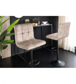 Hoker MODENA od 92 cm do 115 cm 360 stopni obrotu welwet champagne beżowy