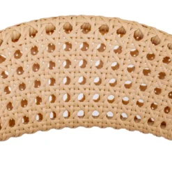 Hoker ogrodowy NIVA 112 cm naturalny biały