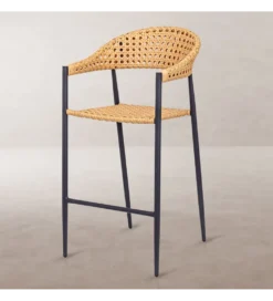 Hoker ogrodowy NIVA 112 cm naturalny czarny