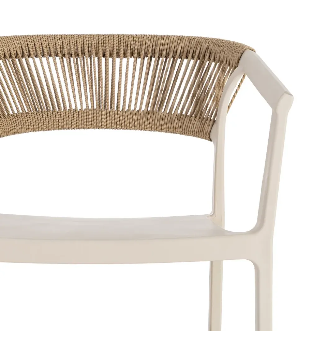 Hoker POFAMON 104 cm naturalny biały