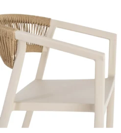 Hoker POFAMON 104 cm naturalny biały