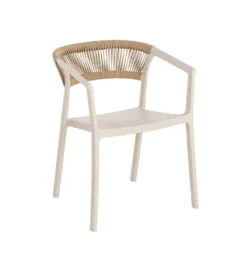 Hoker POFAMON 104 cm naturalny biały