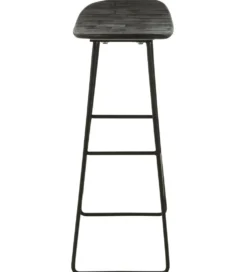 Hoker ZAMBIA drewno teak czarny