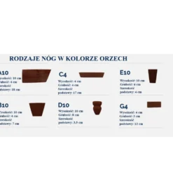 Łóżko GEORGE w różnych wymiarach i kolorach do wyboru
