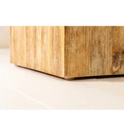 Kolumna Columna 75 cm akacja teak szary