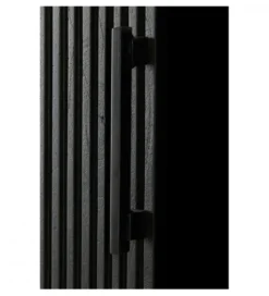 Komoda ABAGE 150 cm czarna