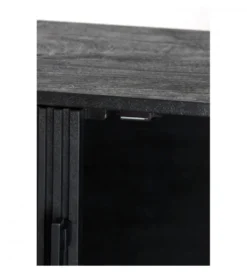 Komoda ABAGE 150 cm czarna