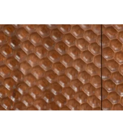 Komoda ADLON 180 cm drewno mango brązowa