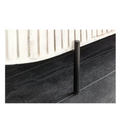 Komoda ADLON 170 cm drewno mango marmur szara