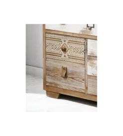 Komoda AFYR 80 cm drewno świerkowe