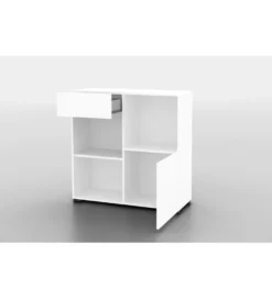 Komoda AGAPI 90 cm biała