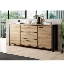 Komoda AKTIV 180 cm w optyce dąb Taurus