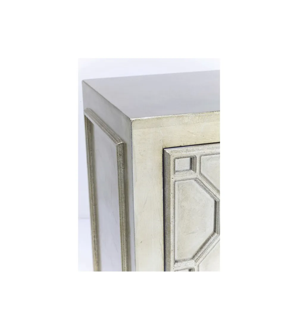 Komoda ALHAMBRA 107 cm srebrna