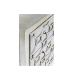 Komoda ALHAMBRA 107 cm srebrna