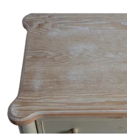 Komoda ALIEY 80 cm drewno jodła kremowy