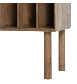 Komoda AMY 80 cm drewno kauczuk