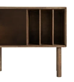 Komoda AMY 80 cm drewno kauczuk