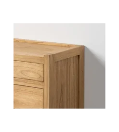 Komoda ATARNO 65 cm drewno mindi naturalna