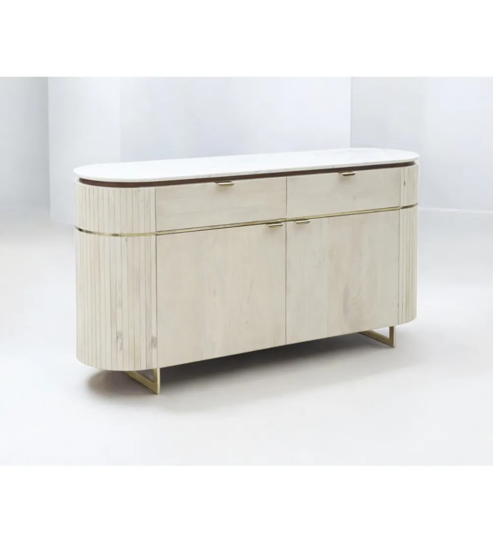 Komoda ATERIUM 150 cm drewno mango