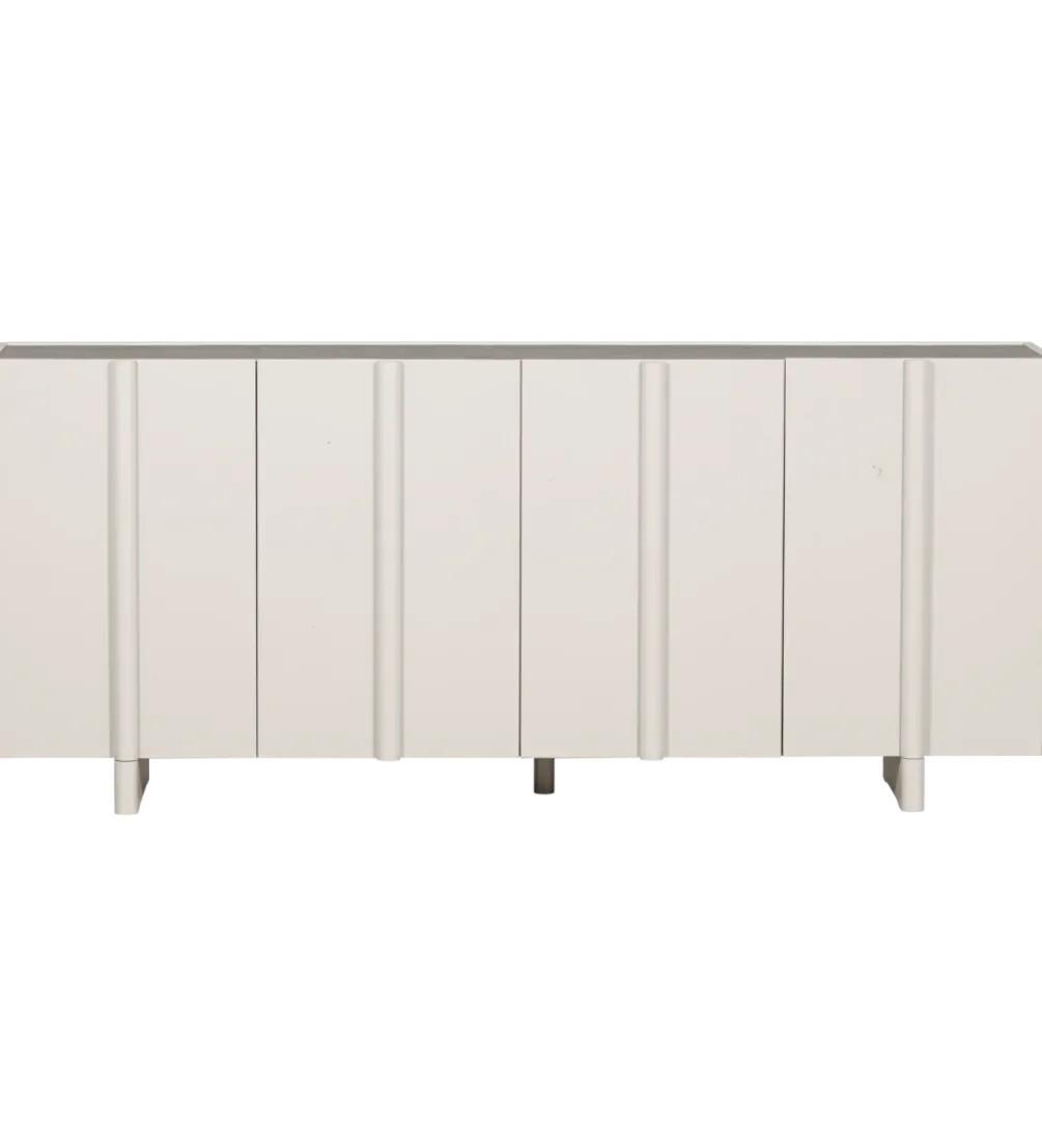 Komoda BASU 200 cm drewno sosny dust