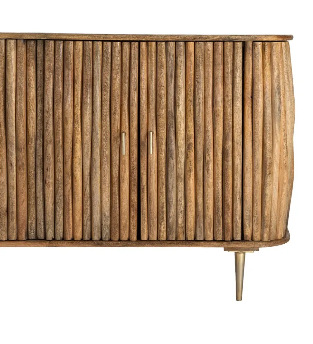 Komoda BEZATYNA 148 cm drewno mango