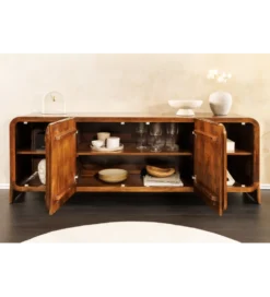 Komoda BRASIL 175 cm drewno mango brązowa