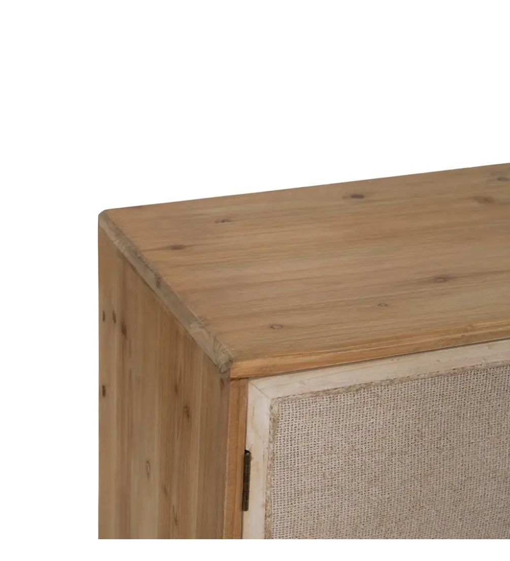 Komoda BRUNEMIN 90 cm drewno mango