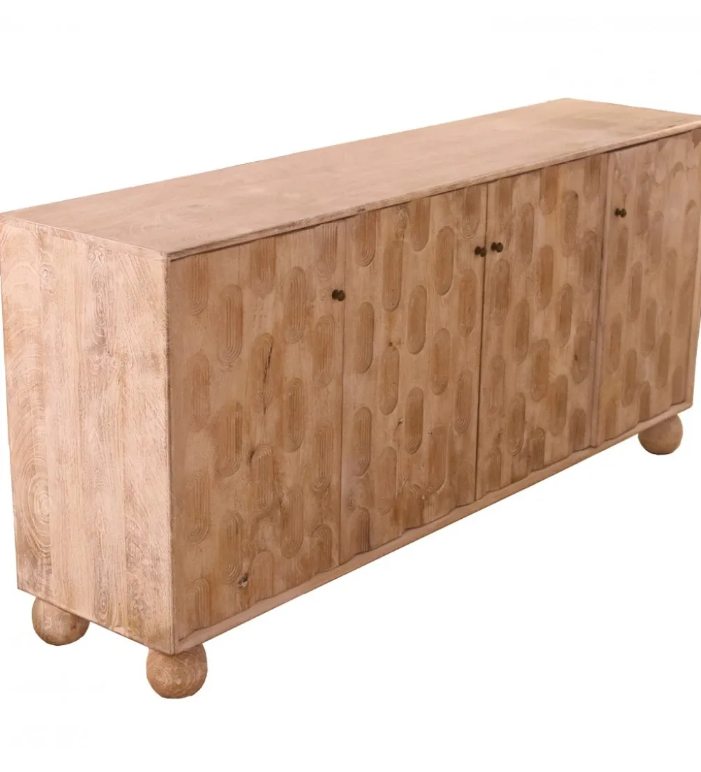 Komoda BUNOQ 170 cm drewno mango