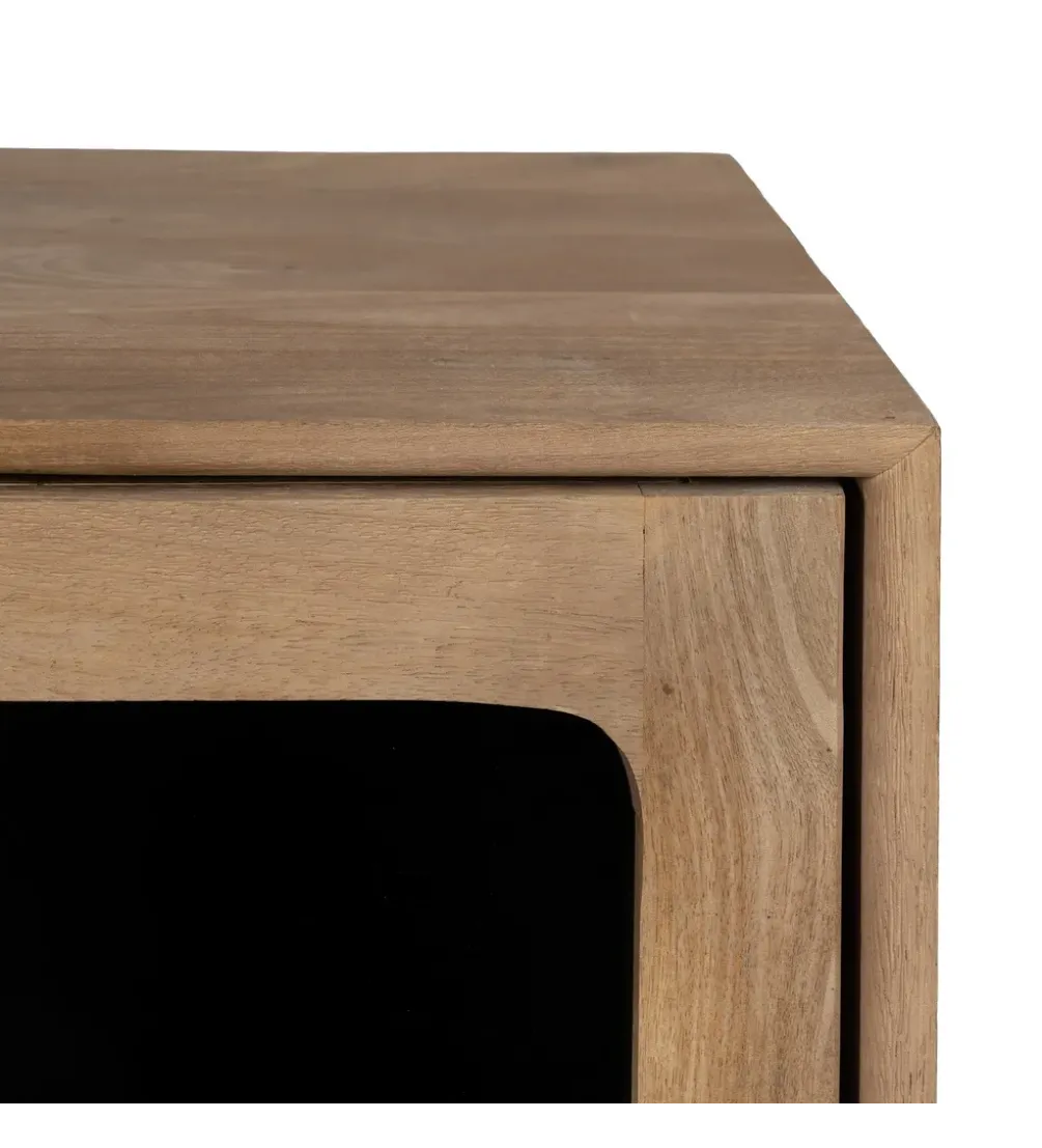 Komoda BURNIE 81 cm drewno mango