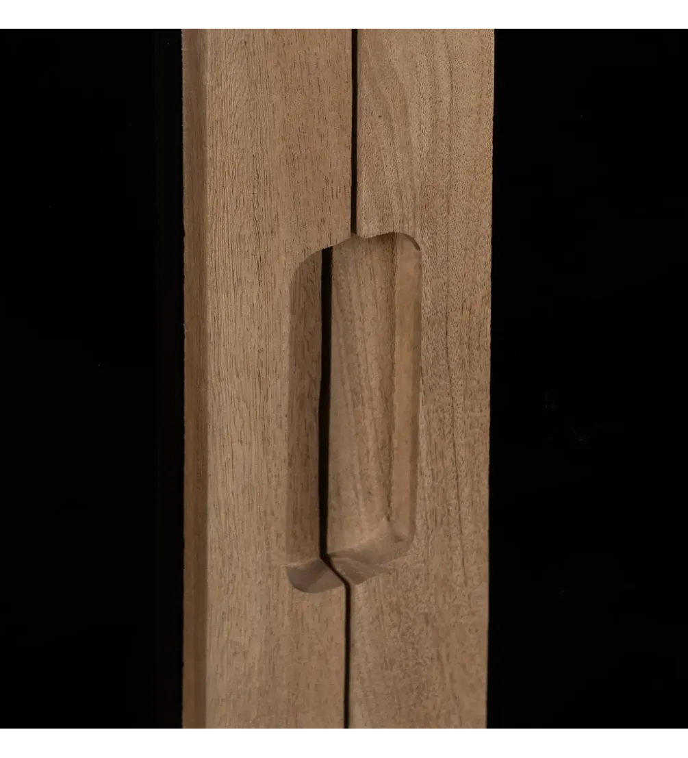 Komoda BURNIE 81 cm drewno mango