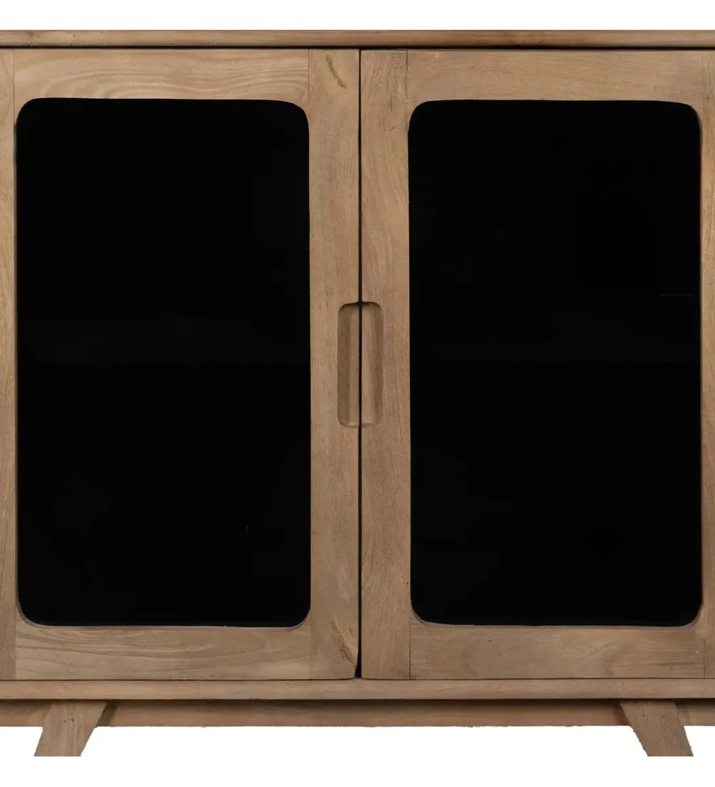 Komoda BURNIE 81 cm drewno mango