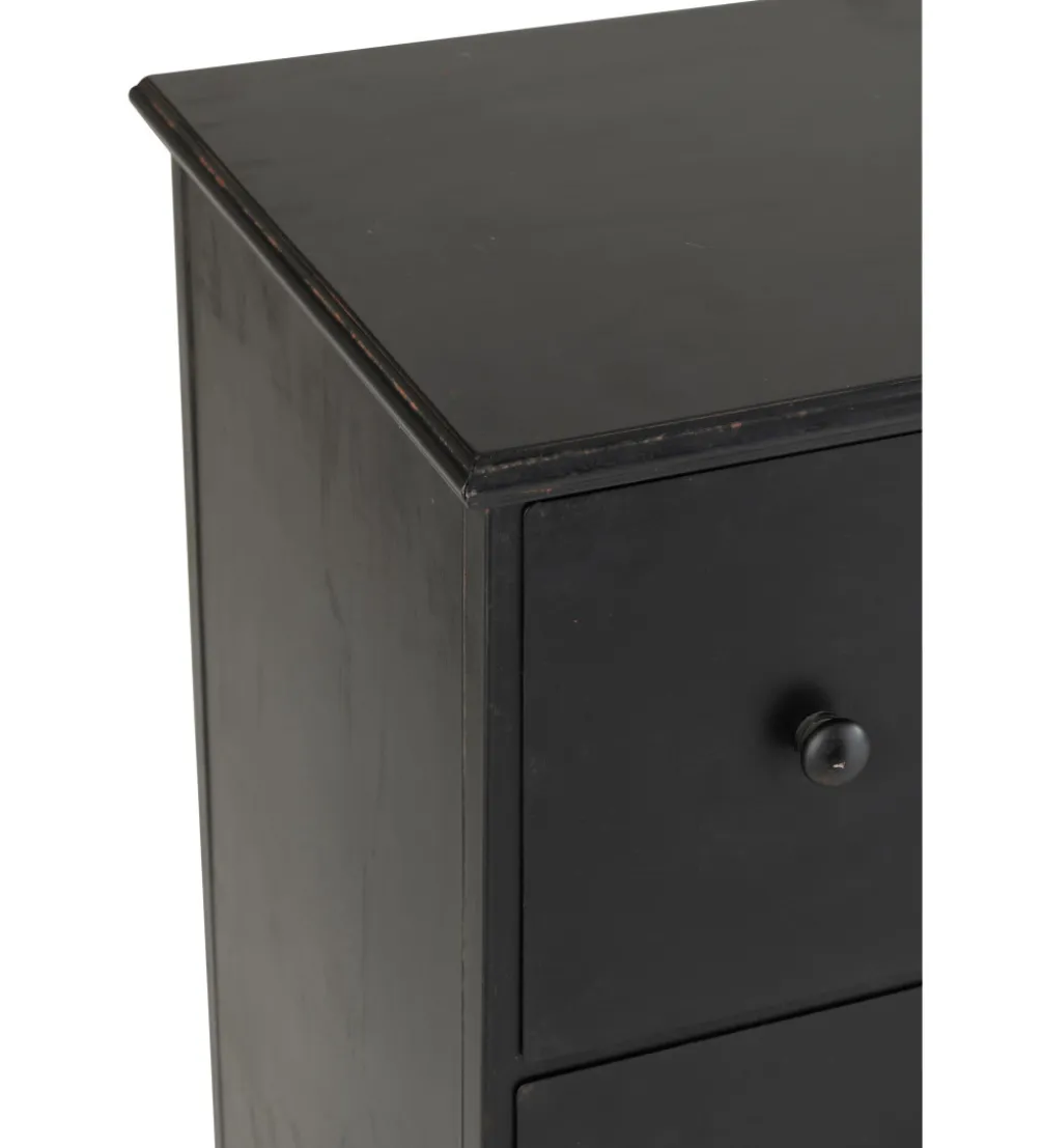 Komoda CADE 175 cm czarna