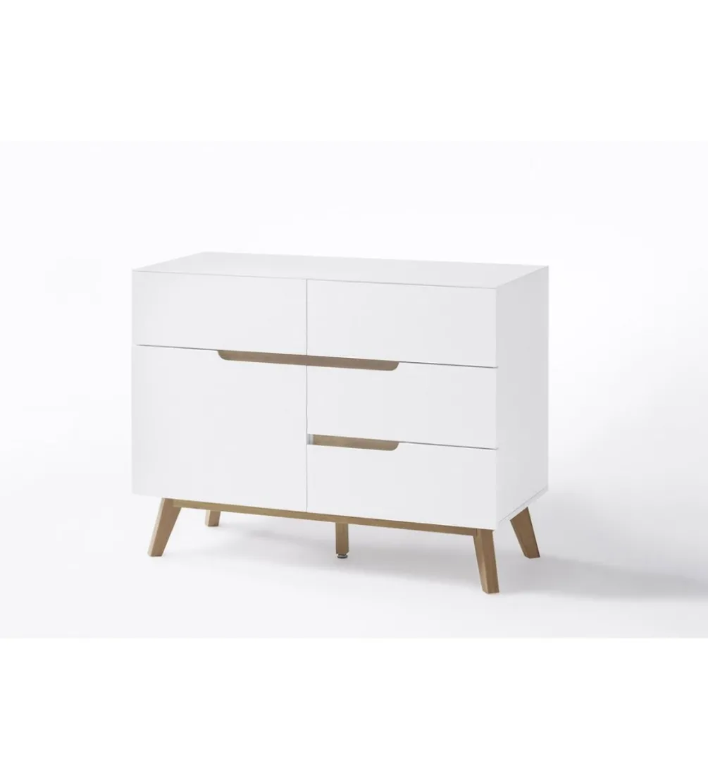 Komoda CERVO 97 cm biała