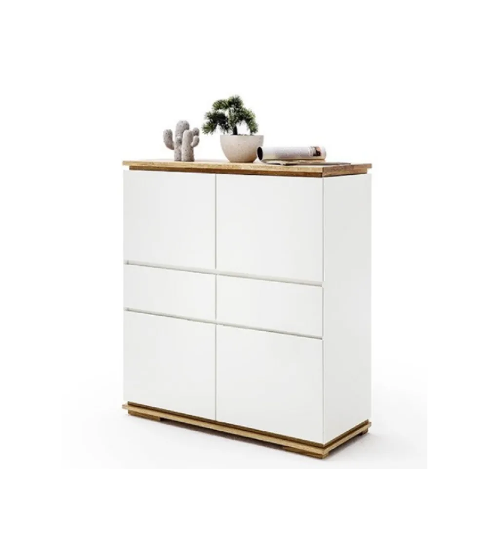 Komoda CHIARO 100 Cm biało kremowa