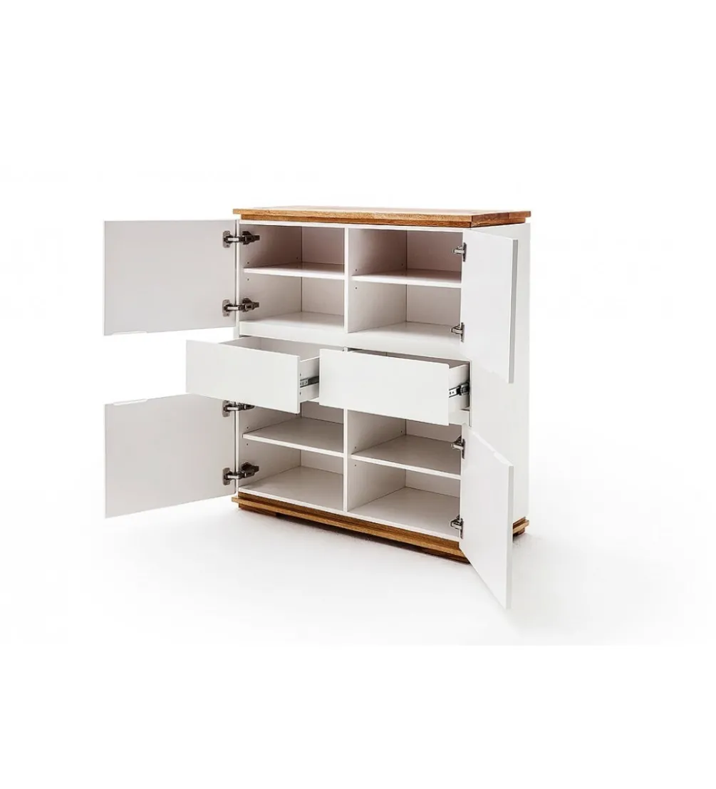 Komoda CHIARO 100 Cm biało kremowa