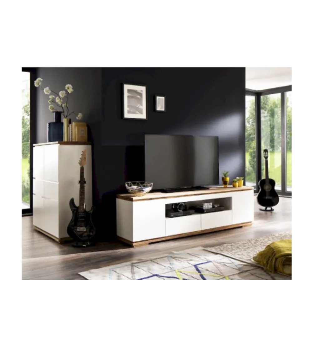 Komoda CHIARO 100 Cm biało kremowa