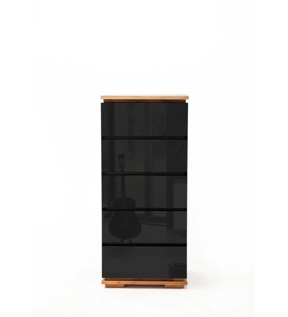 Komoda CHIARO 50 cm czarna