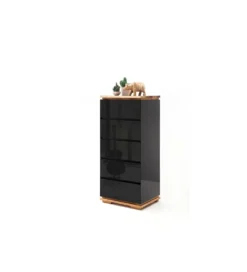 Komoda CHIARO 50 cm czarna