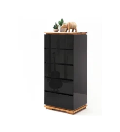 Komoda CHIARO 50 cm czarna