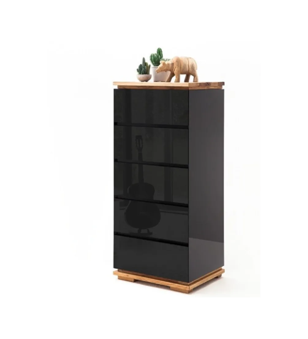 Komoda CHIARO 50 cm czarna