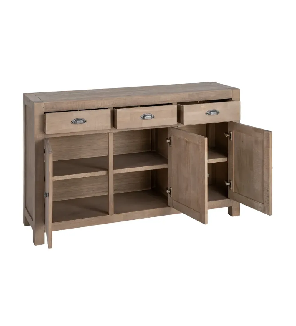 Komoda COTTAGE 135 cm drewno sosny